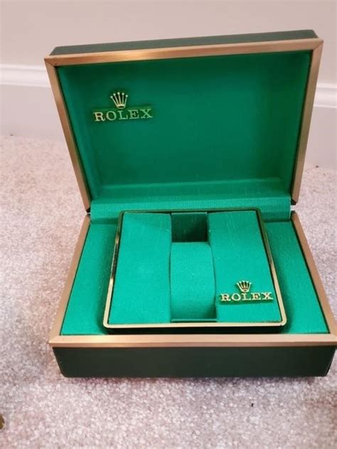 rolex wooden box price|empty Rolex box price.